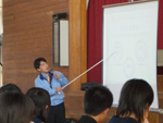 焼津市立港中学校へのキャリア教育